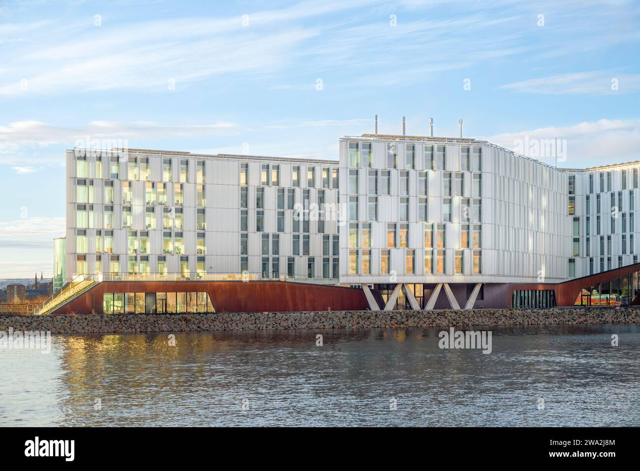 Copenhagen, Denmark - UN City by 3XN Stock Photo - Alamy