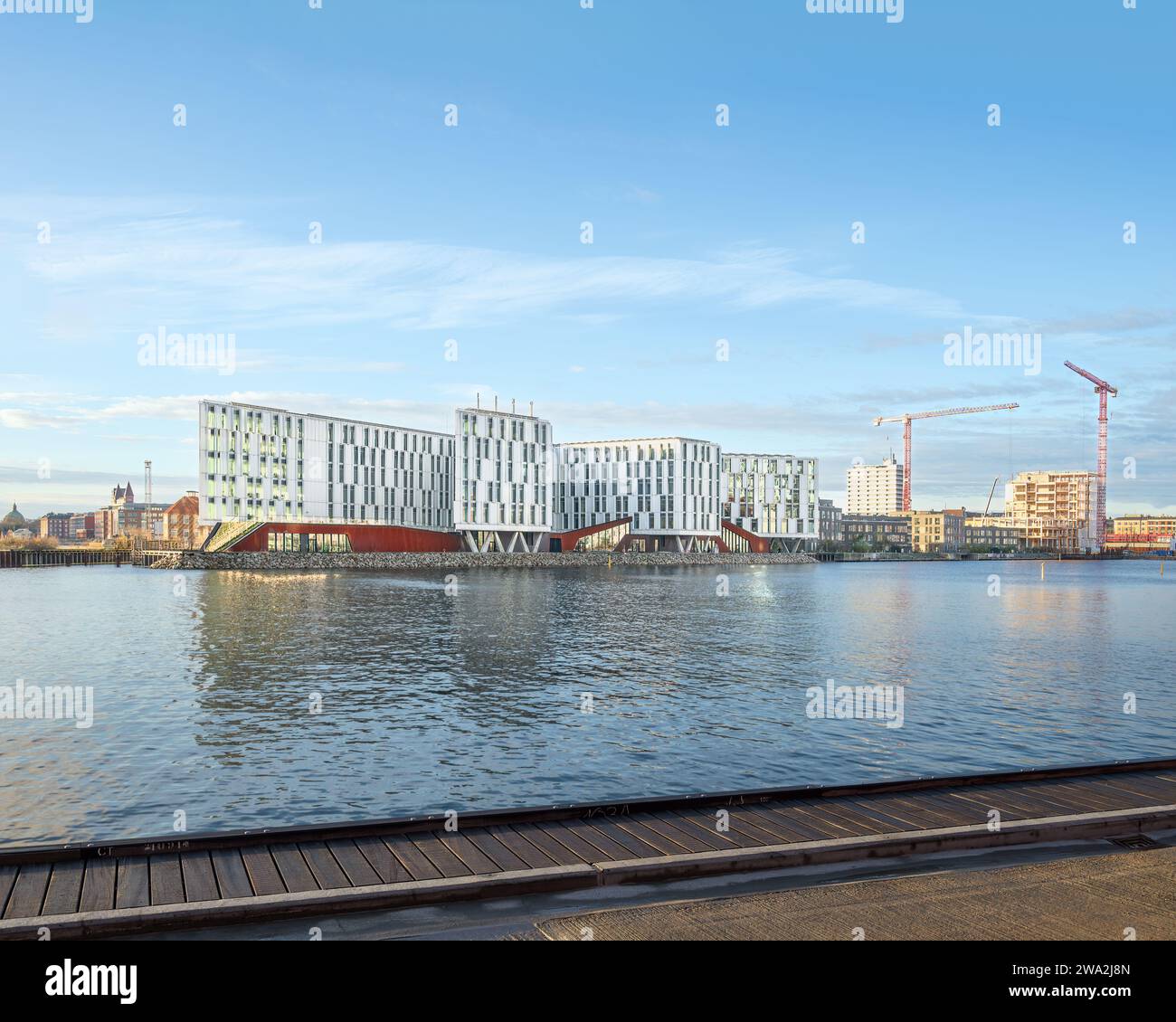 Copenhagen, Denmark - UN City by 3XN Stock Photo - Alamy