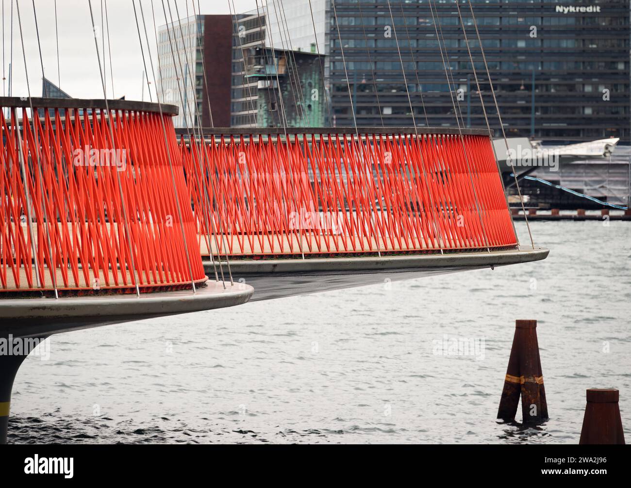 Copenhagen, Denmark - Circle Bridge by Studio Olafur Eliasson Stock ...