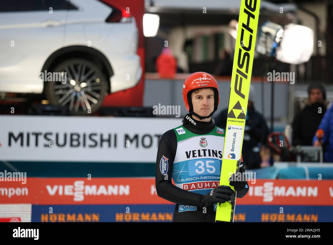 Garmisch Partenkirchen, Deutschland. 01st Jan, 2024. Garmisch