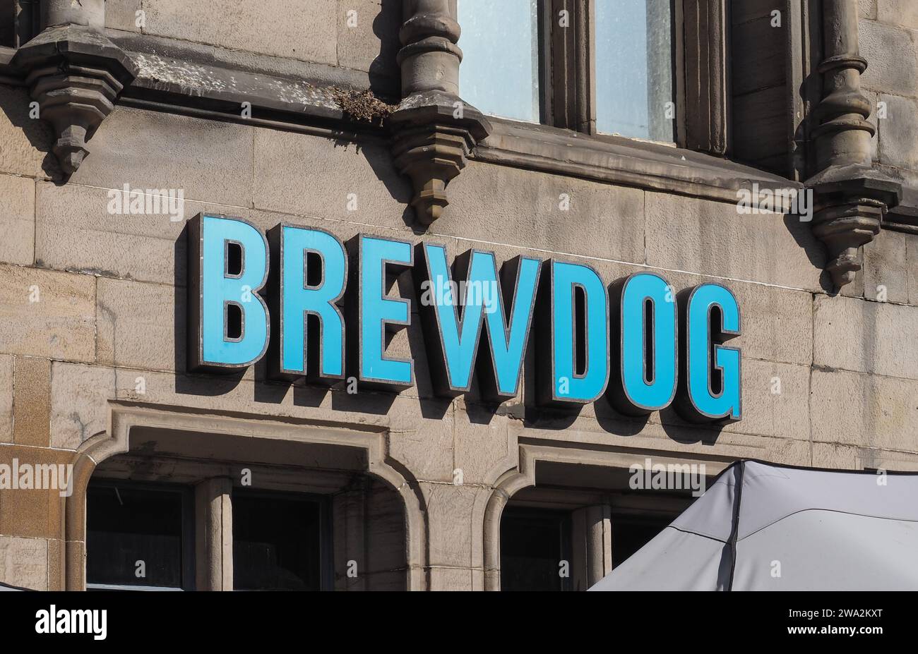 DUNDEE, UK SEPTEMBER 12, 2023 Brewdog Pub Sign Stock Photo Alamy