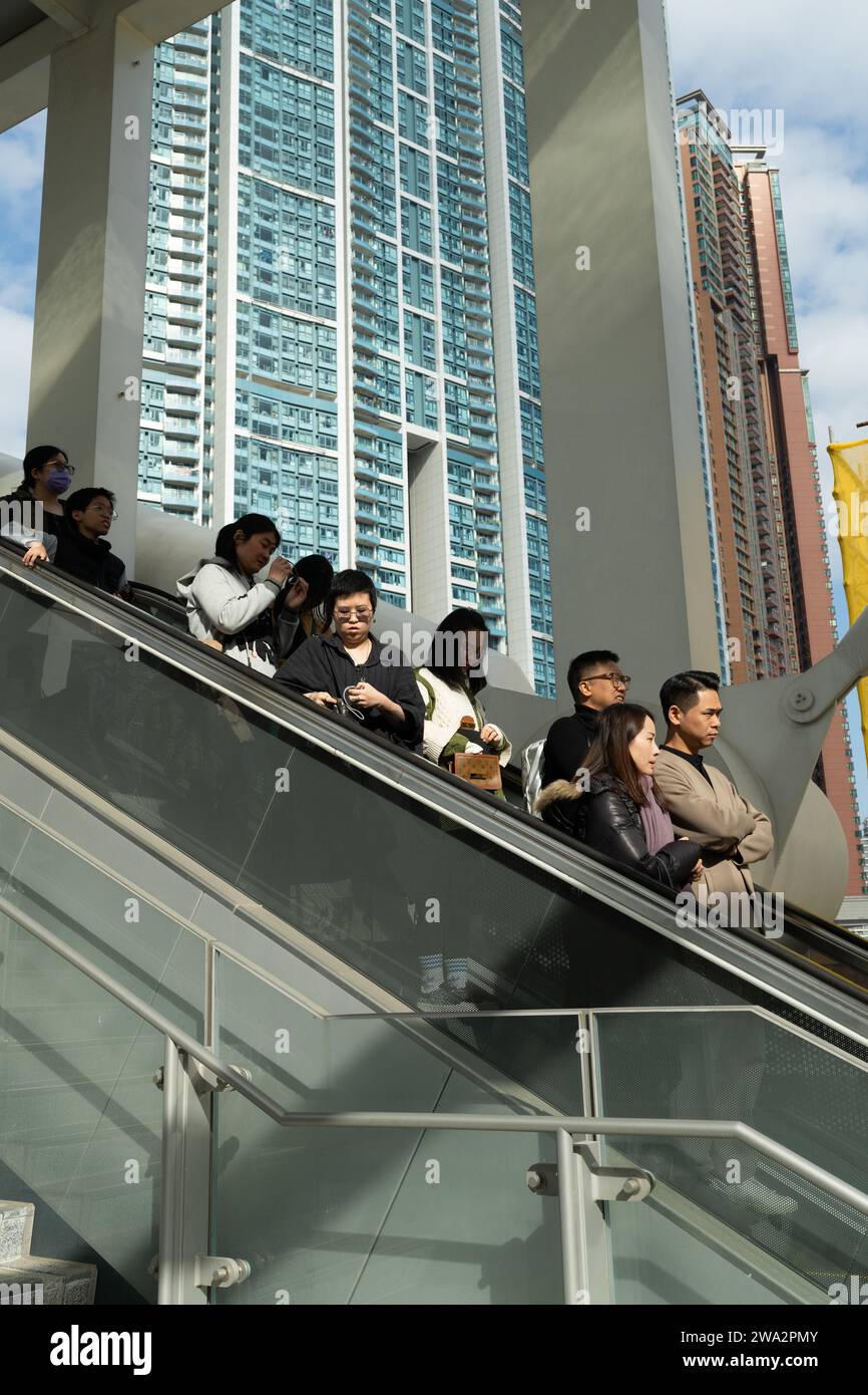 International Commerce Centre (ICC) Hong Kong Stock Photo
