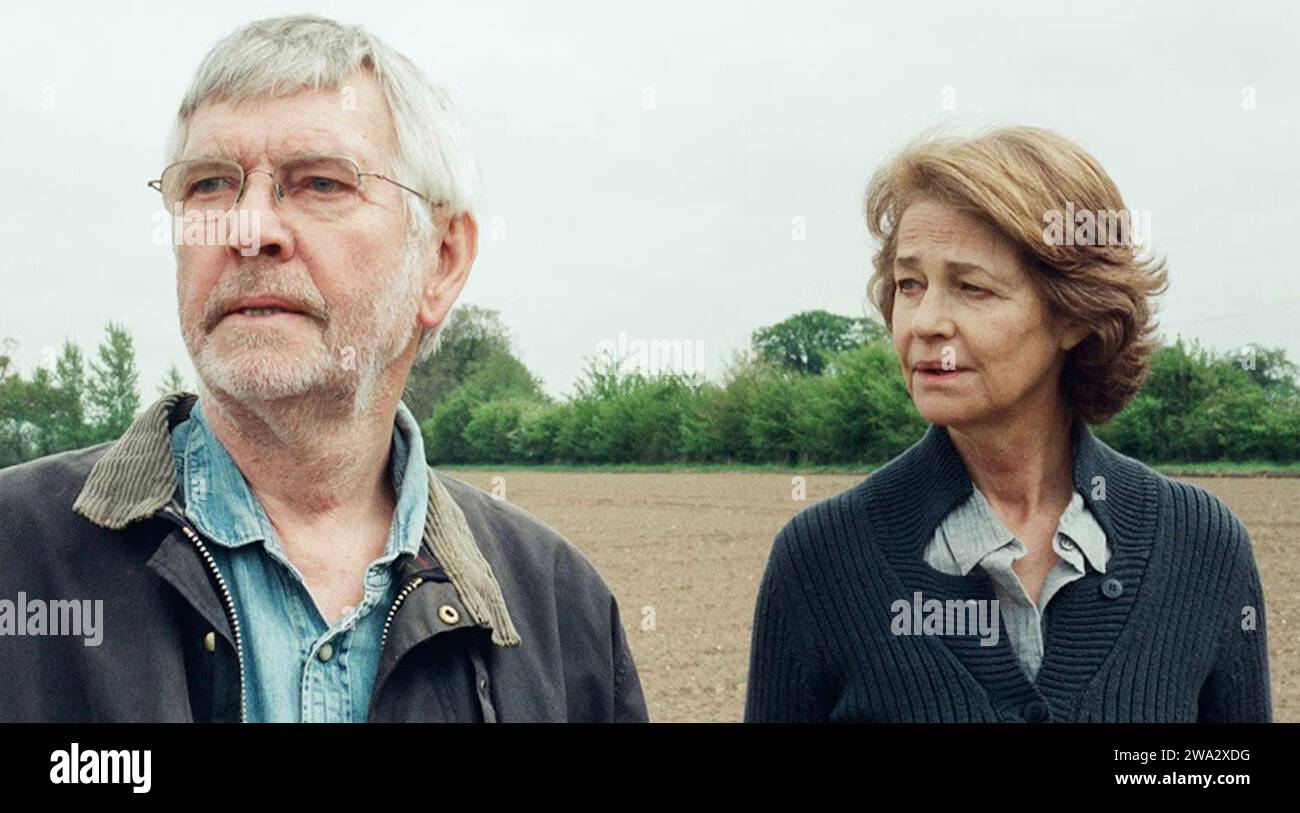 45 YEARS  20125 Artificial Eye film with Charlotte Rampling and Tom Courtenay Stock Photo