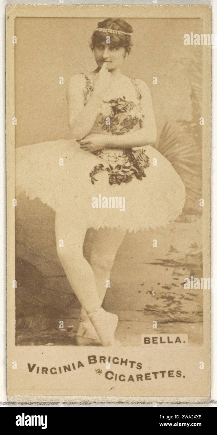 Bella, from the Actors and Actresses series (N45, Type 1) for Virginia ...