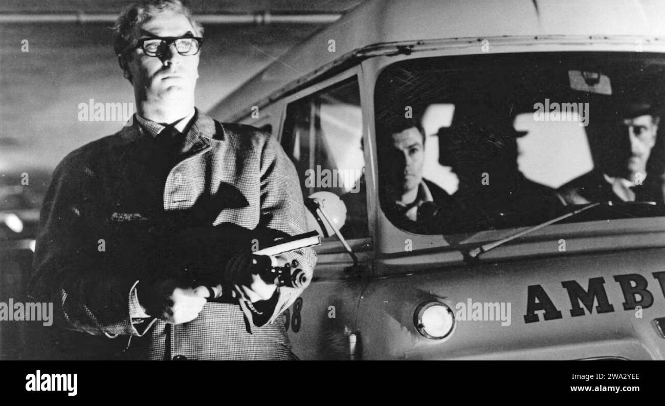 THE IPCRESS FILE 1965 Rank Film Distributors production with Michael Caine Stock Photo
