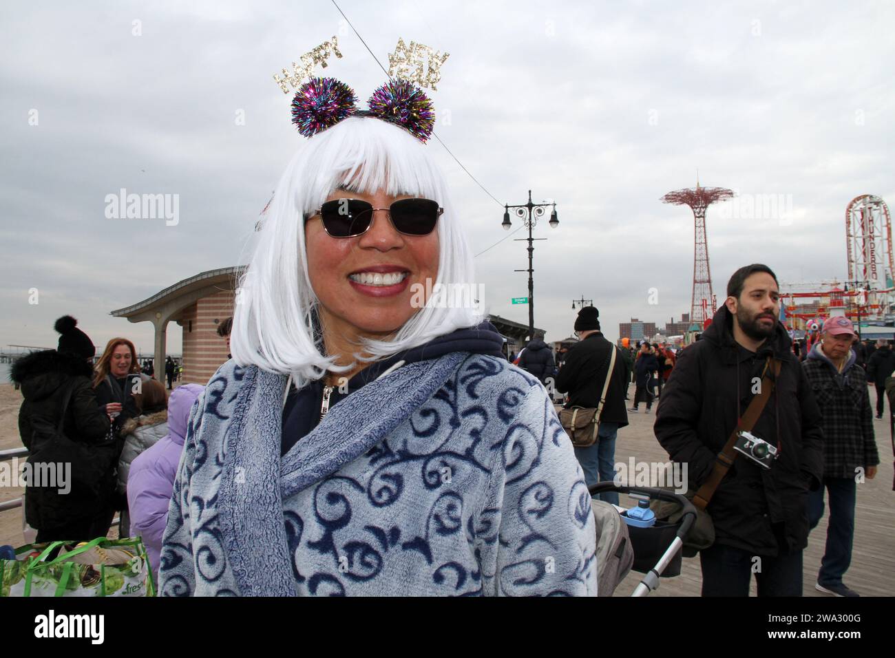 New York, New York, USA. 1st Jan, 2024. Brooklyn, New York . 121st