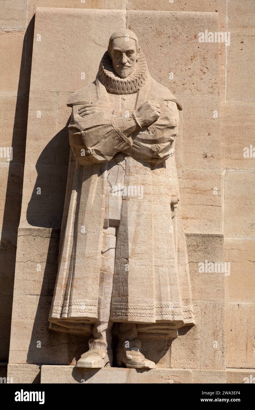 Reformation statue of reformer john calvin hi-res stock photography and ...