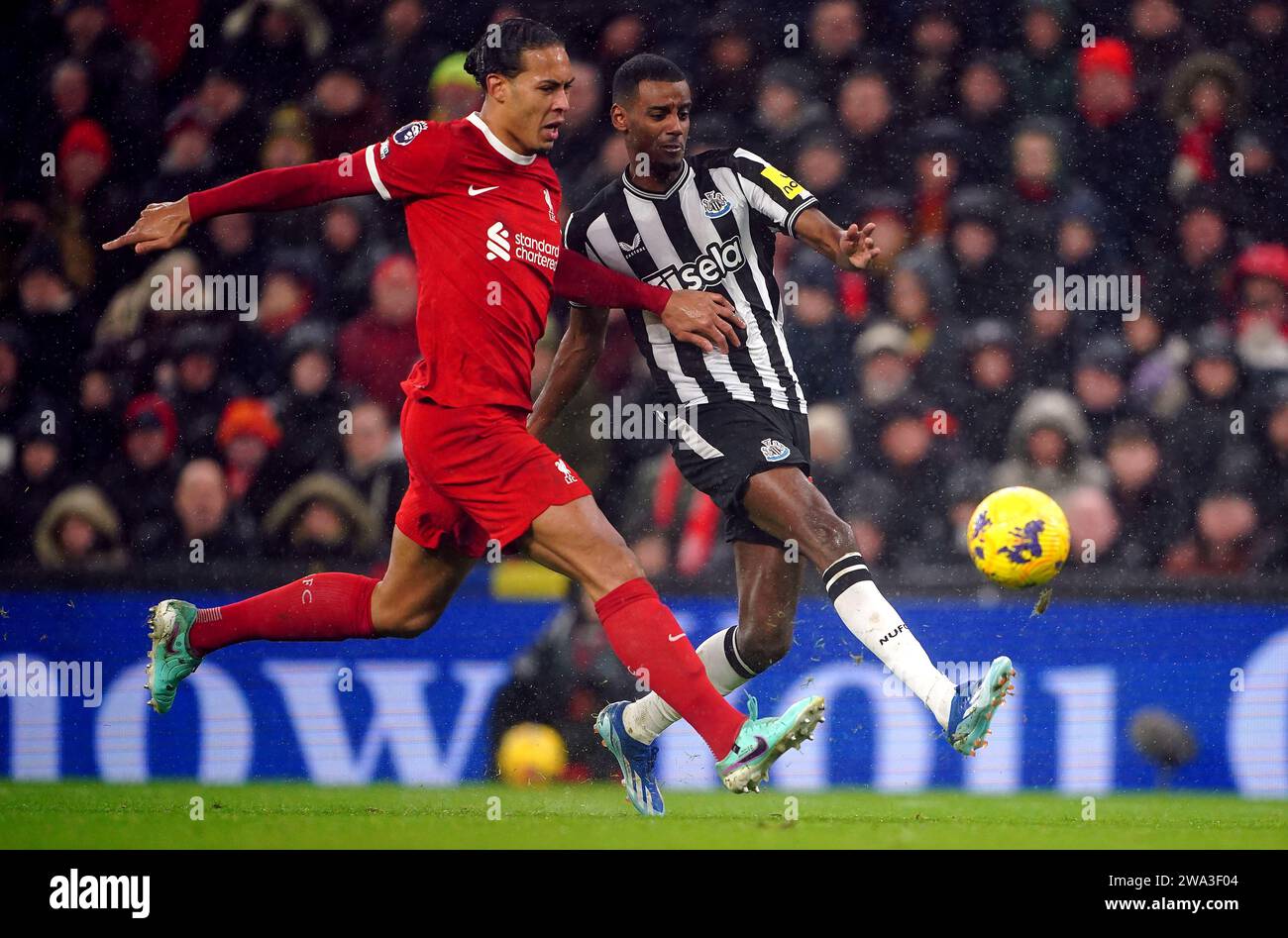 Newcastle United's Alexander Isak Scores Their Side's First Goal Of The ...