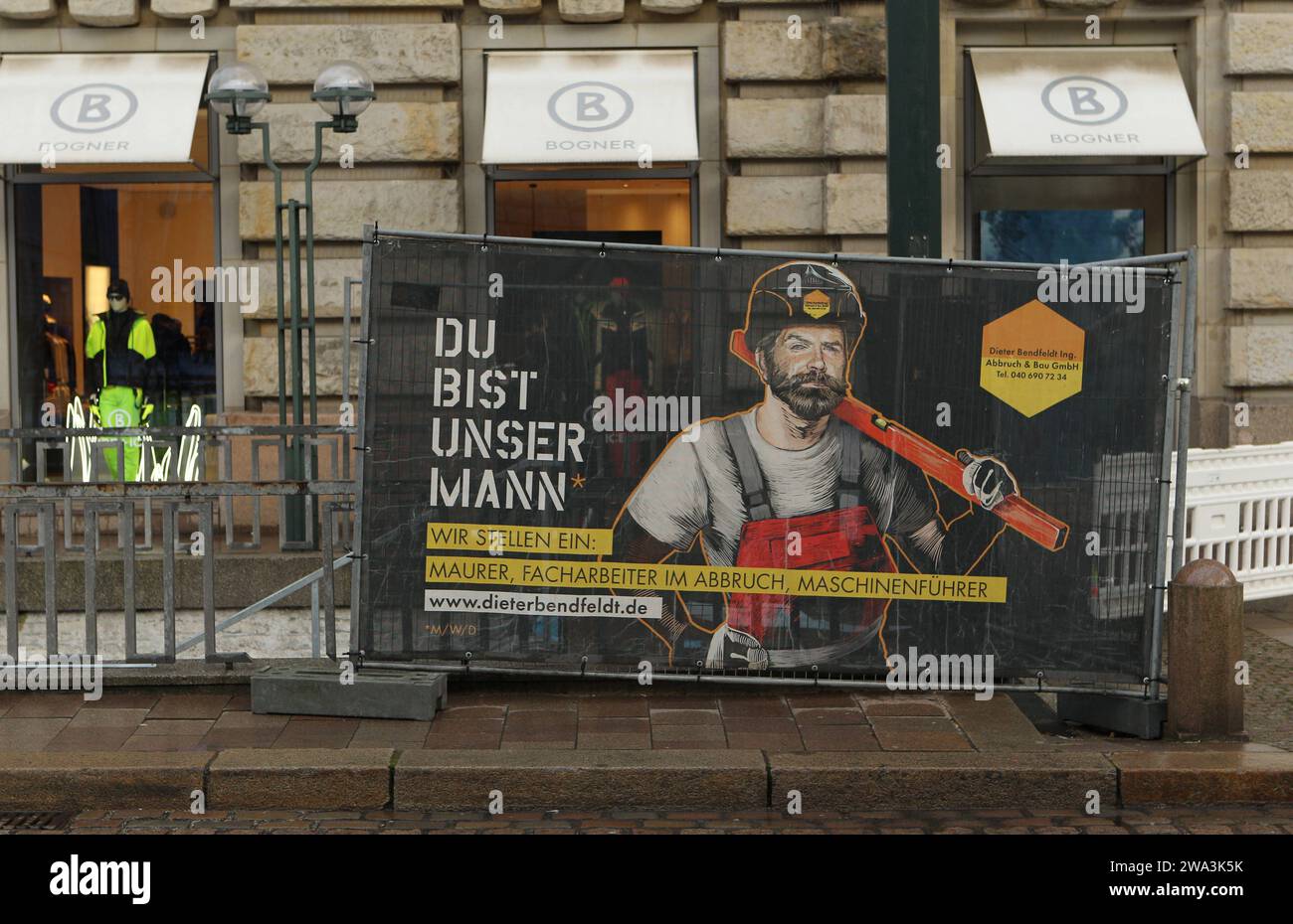 mitarbeiter gesucht plakat