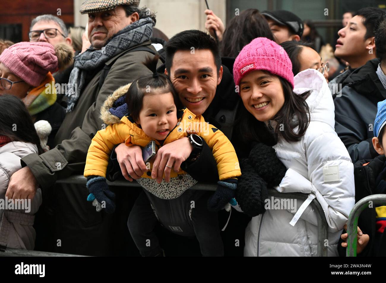 London UK 1st Jan 2024 London S Annual New Year Parade Featuring   London Uk 1st Jan 2024 Londons Annual New Year Parade Featuring Hundreds Of Float In Central London Uk Credit See Lipicture Capitalalamy Live News 2WA3N4W 