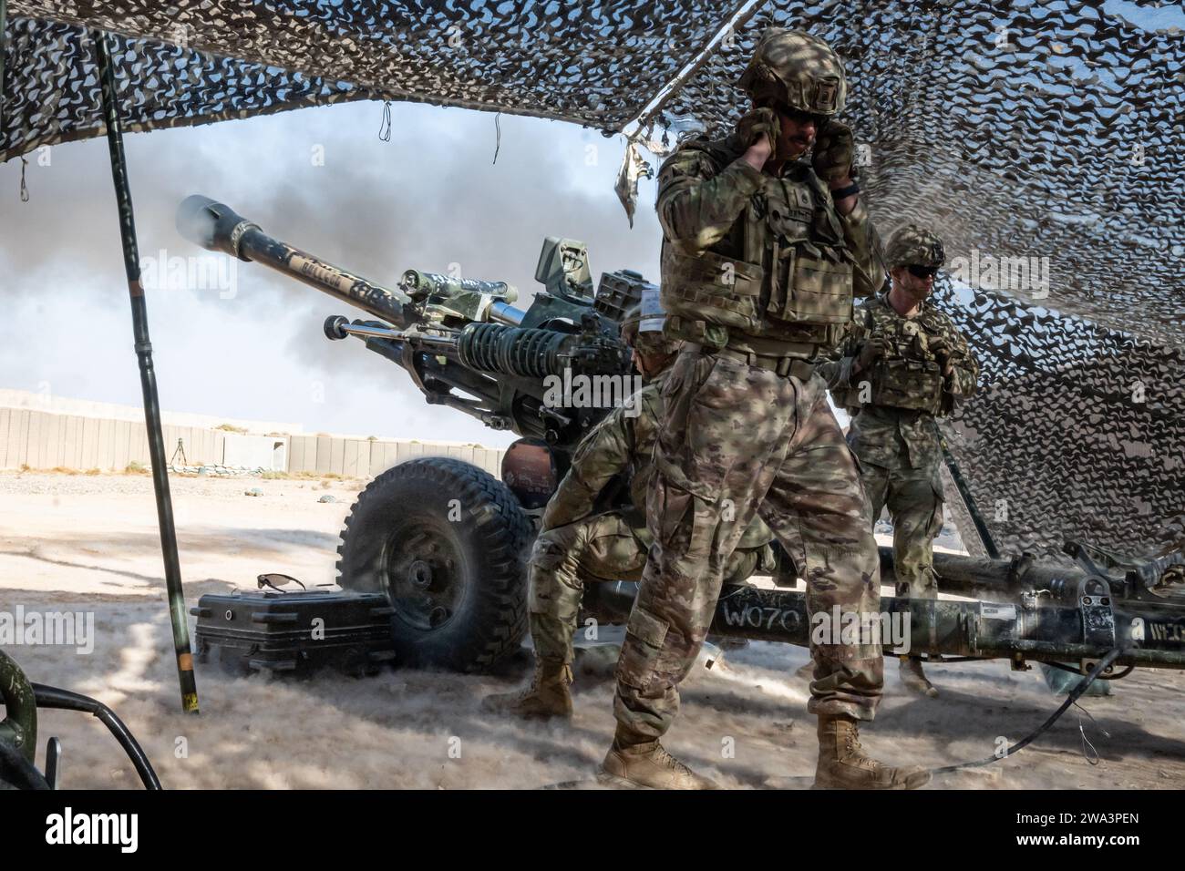 U.S. Army Soldiers assigned with 2nd Battalion, 15th Field Artillery