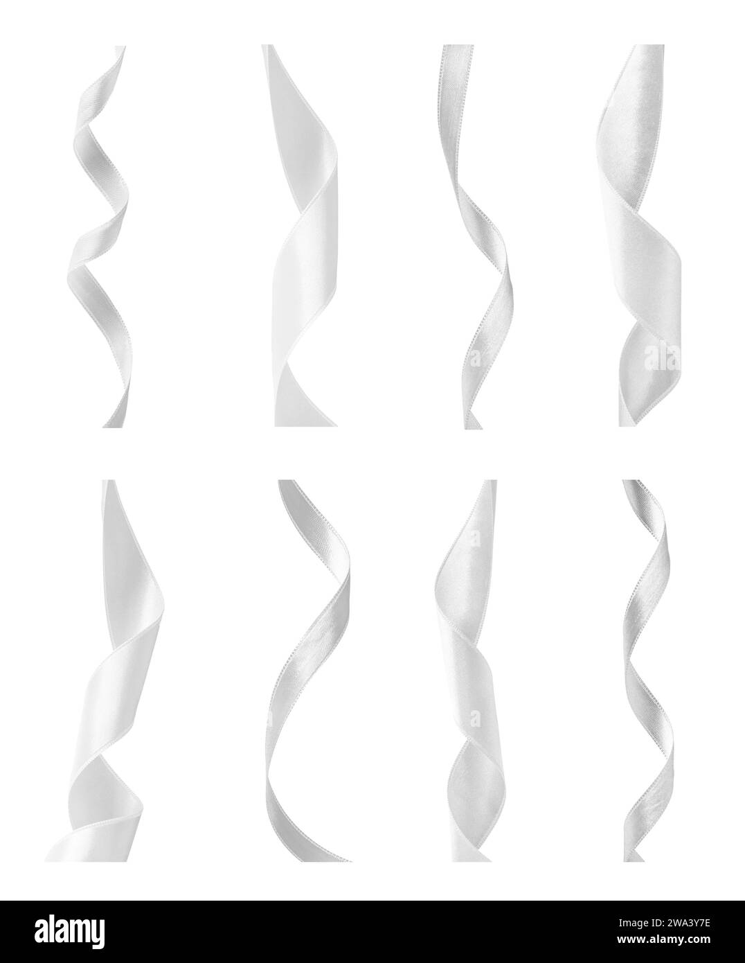Many ribbons Black and White Stock Photos & Images - Alamy