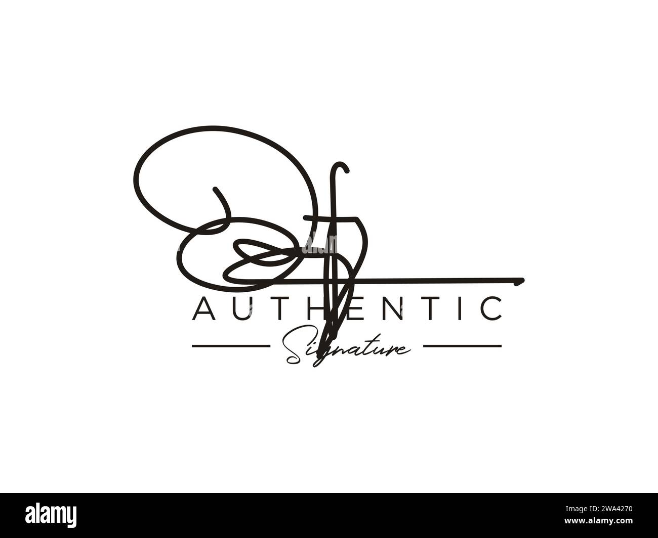 OF Signature Logo Template Vector Stock Vector Image Art Alamy of-signature-logo-template-vector-stock-vector-image-art-alamy