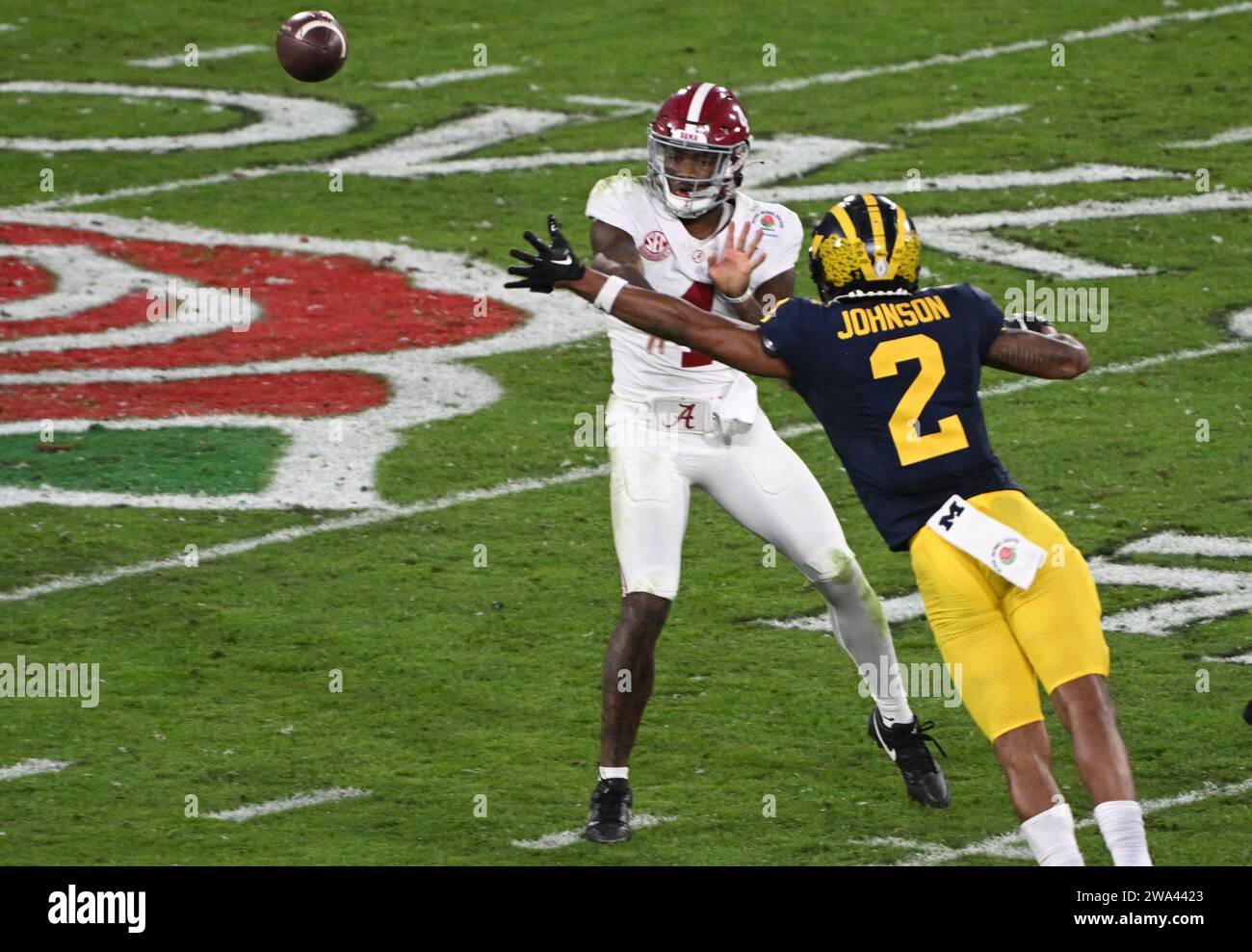 Pasadena, United States. 01st Jan, 2025. Alabama Crimson Tide