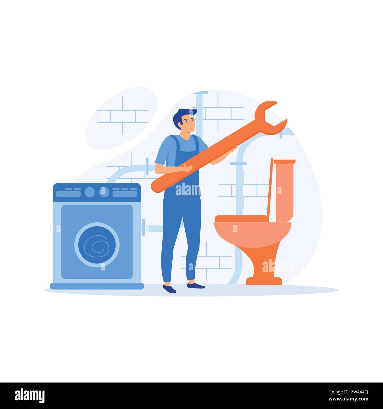 Carpenter plumber and electrician services building maintenance sewer