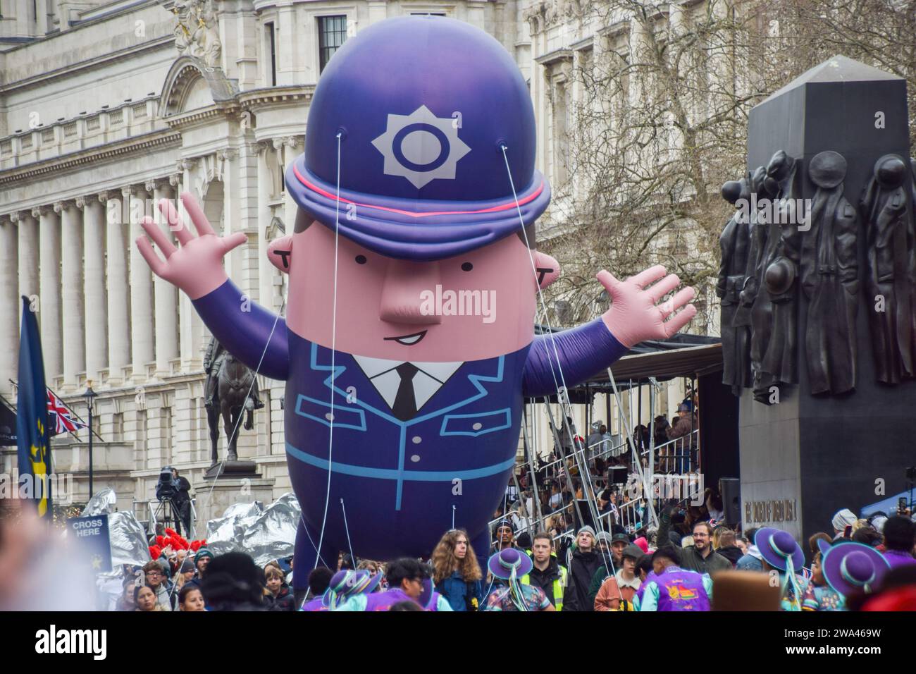 Cop Float Policeman float hi-res stock photography and images - Alamy