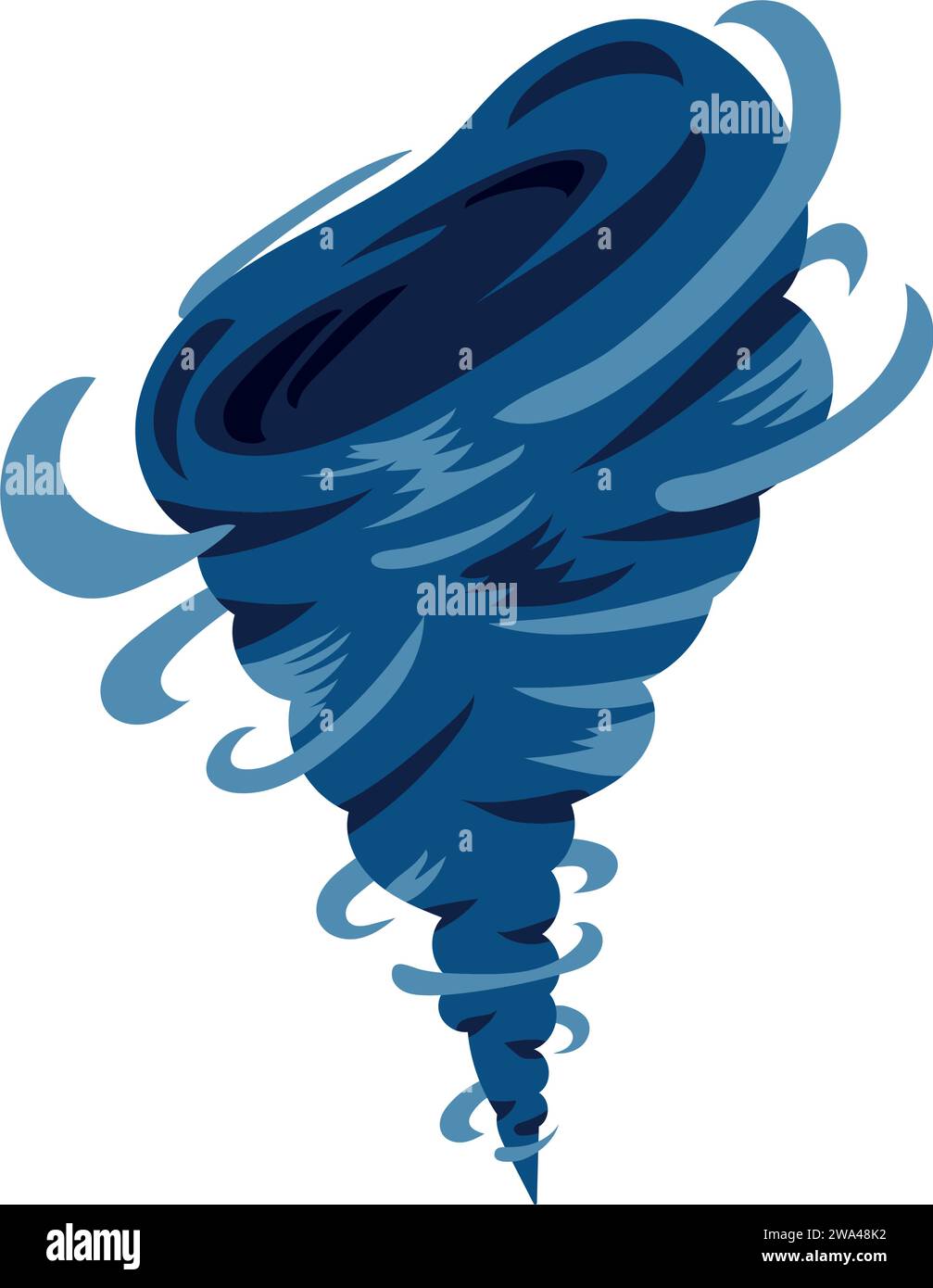 hurricane natural phenomenon isolated design Stock Vector Image & Art ...