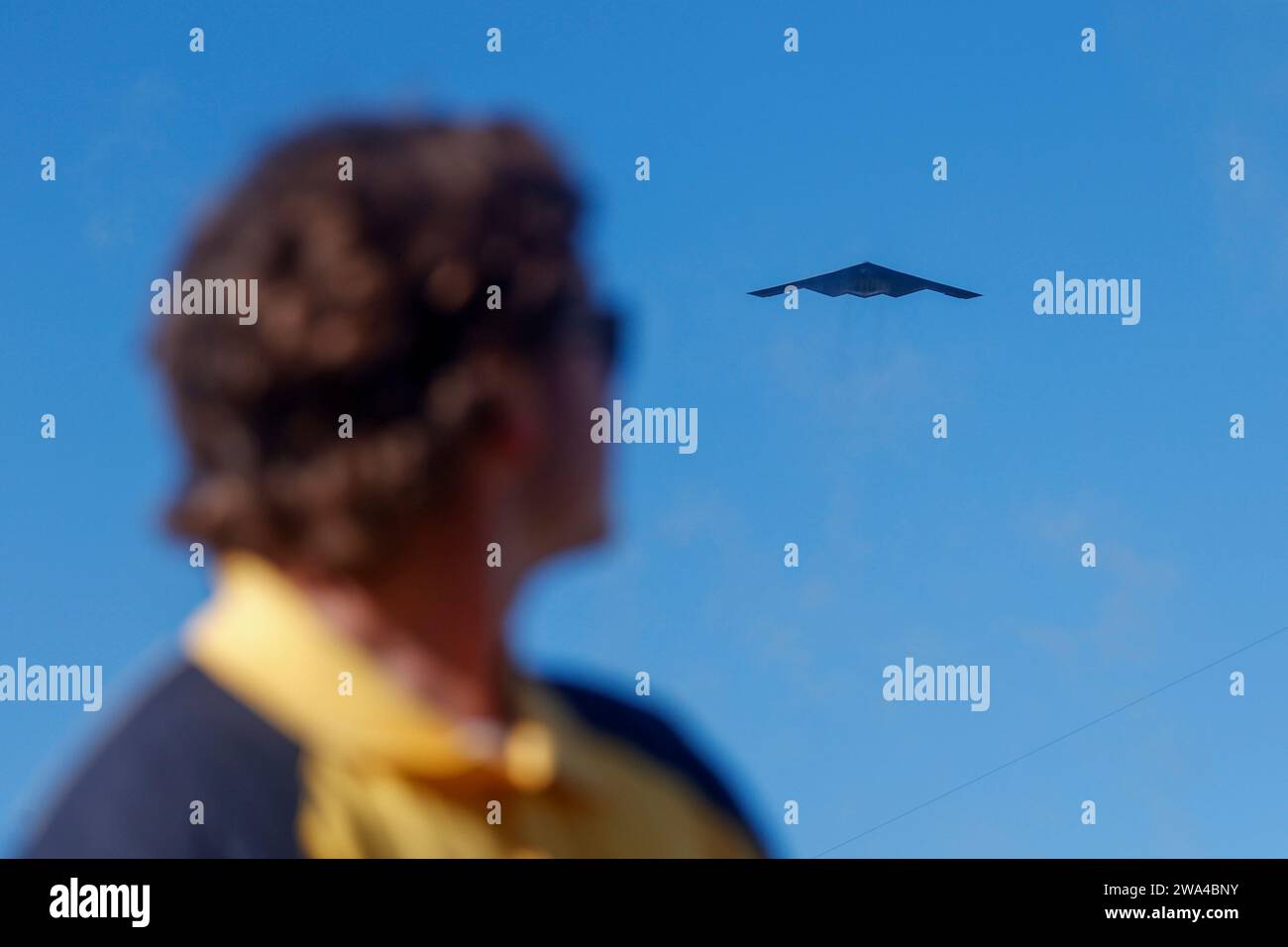 Los Angeles, United States. 01st Jan, 2024. An U.S. Air Force B-2 ...