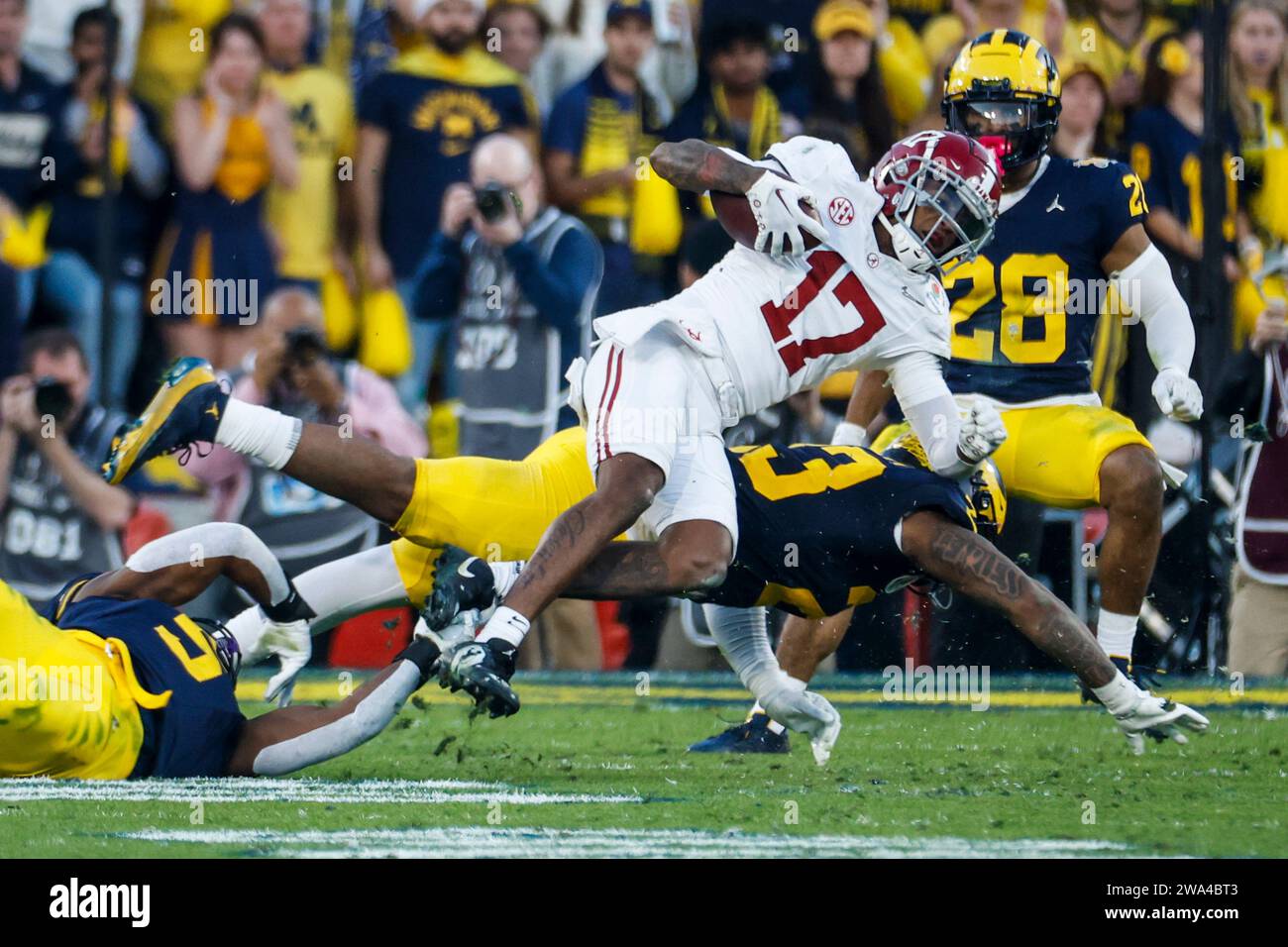 Los Angeles, United States. 01st Jan, 2024. Alabama wide receiver
