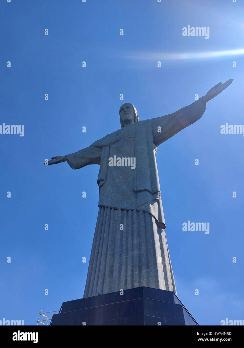 Cristo Redentor, Rio de Janeiro, Brasil. Stock Photo