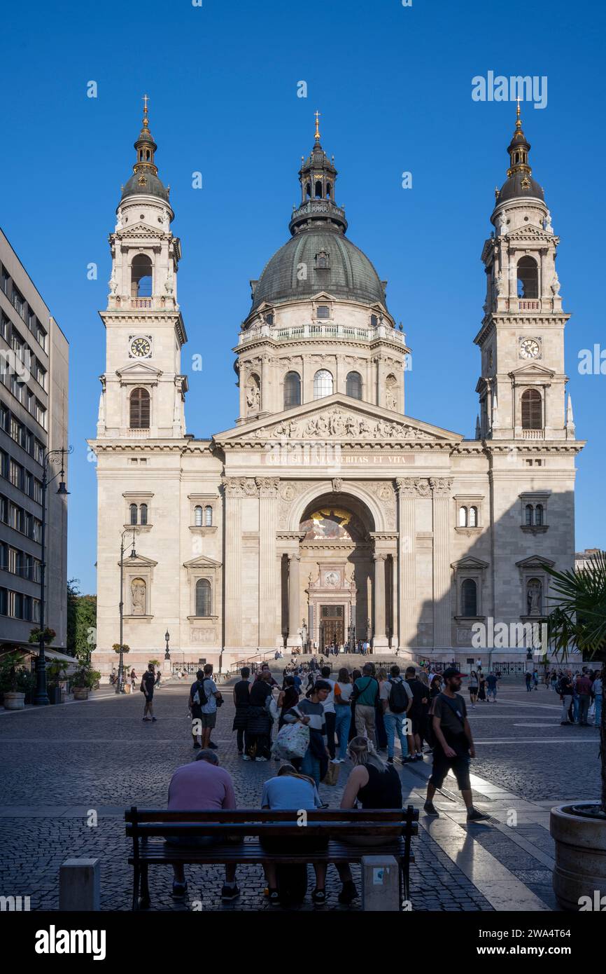 St. Stephen's Basilica Budapest, Hungary Stock Photo