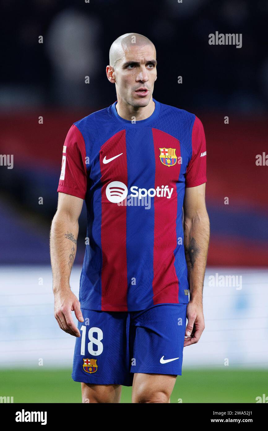 Orior Romeu Barcelona, Spain. 20th Dec, 2023. Oriol Romeu in action during the ...