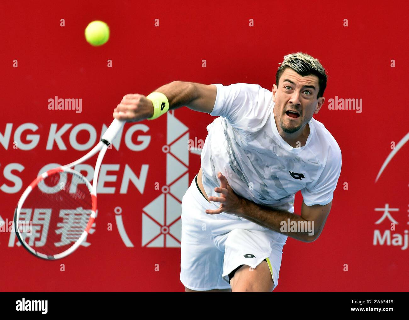Hong Kong, South China. 2nd Jan, 2024. Sebastian Ofner of Austria