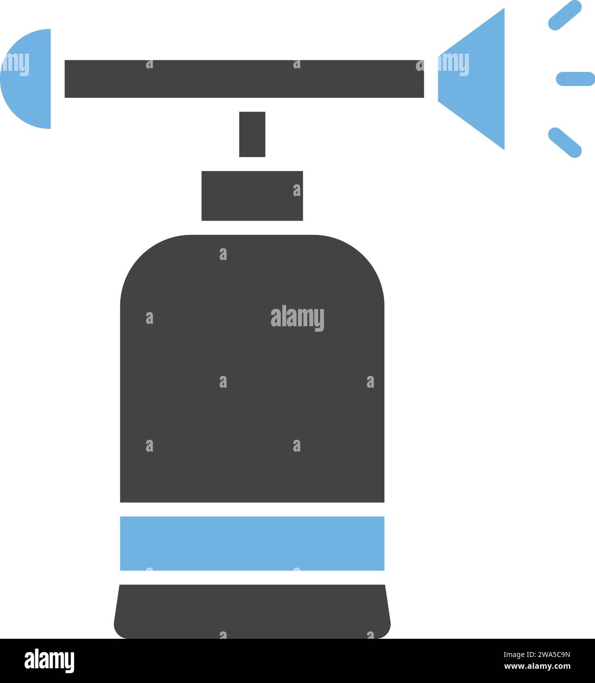 Air Horn icon vector image. Stock Vector