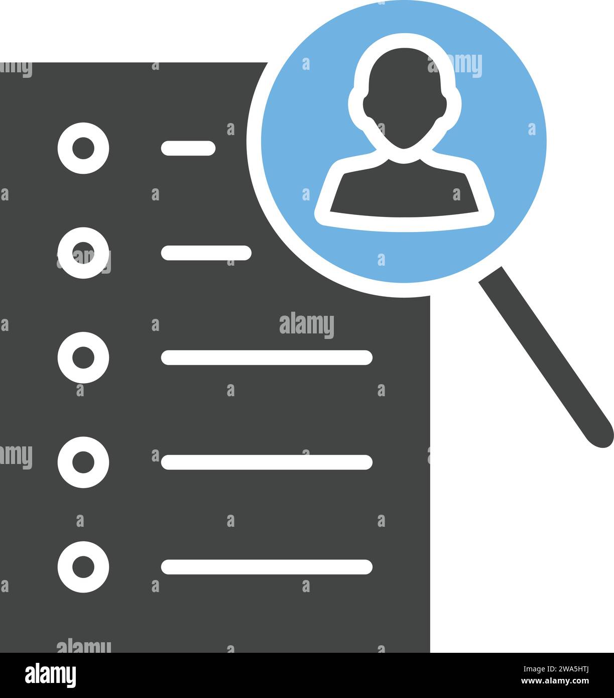 Customer Survey icon vector image. Stock Vector