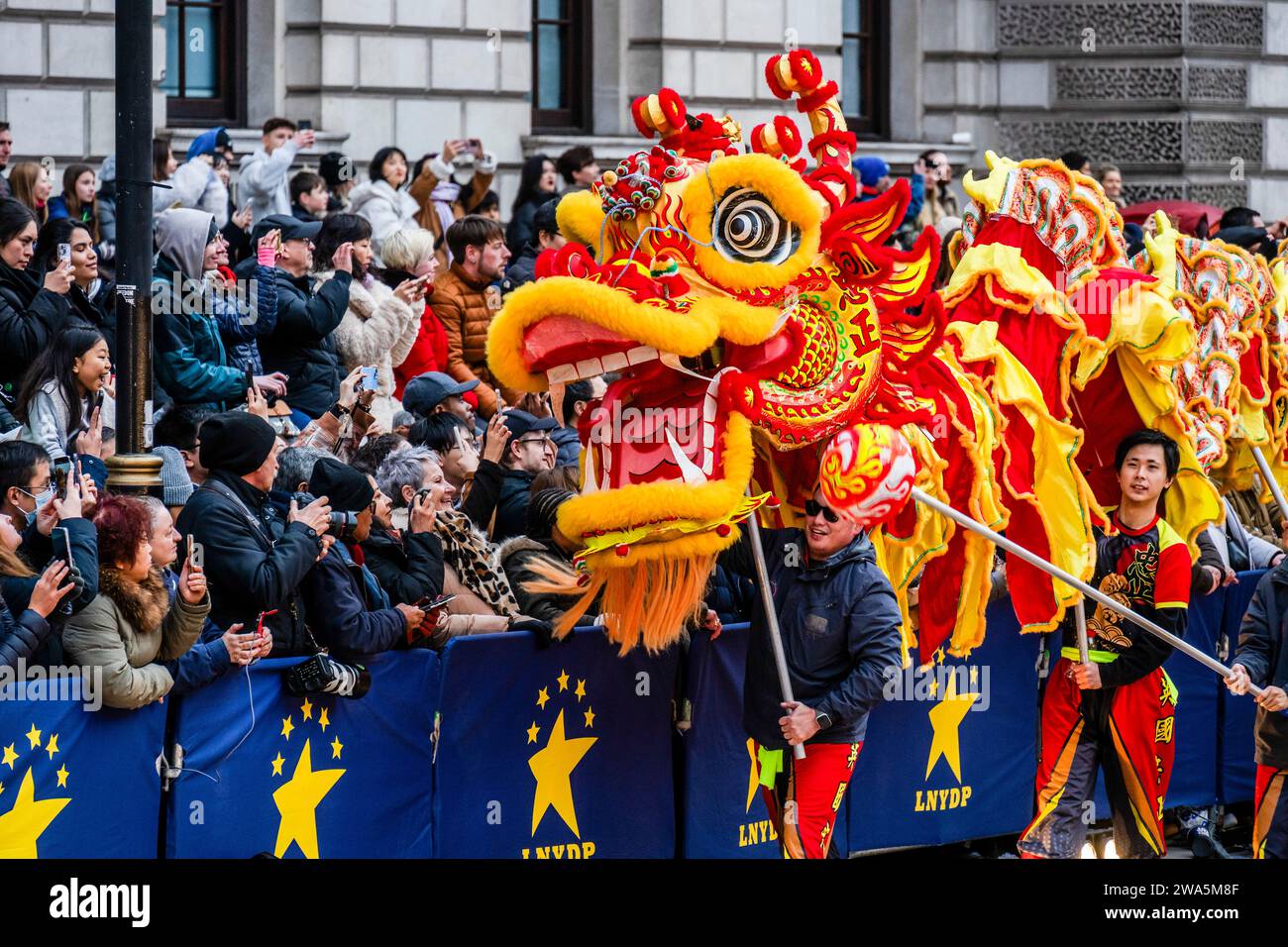 London, UK. 1st Jan, 2024. London Chinatown Chinese Association (LCCAUK