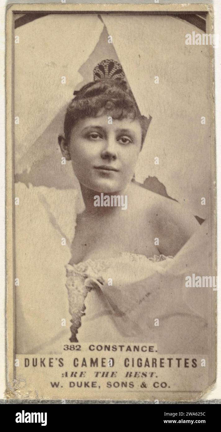 Card Number 382, Constance, from the Actors and Actresses series (N145