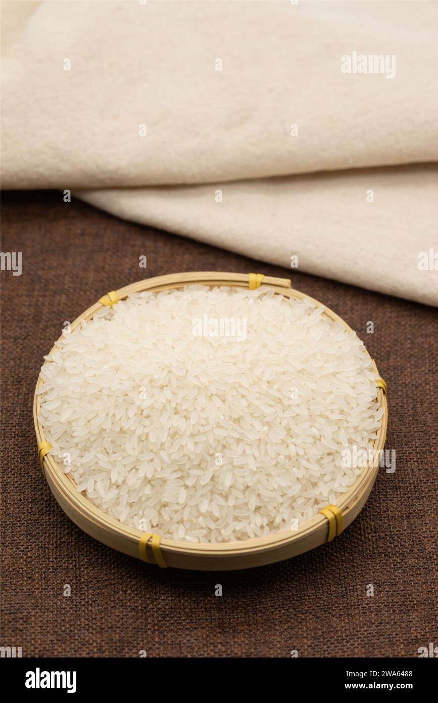 Image of Asian Rice Stock Photo - Alamy