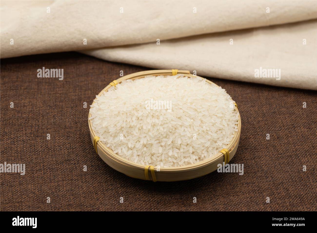 Image of Asian Rice Stock Photo - Alamy