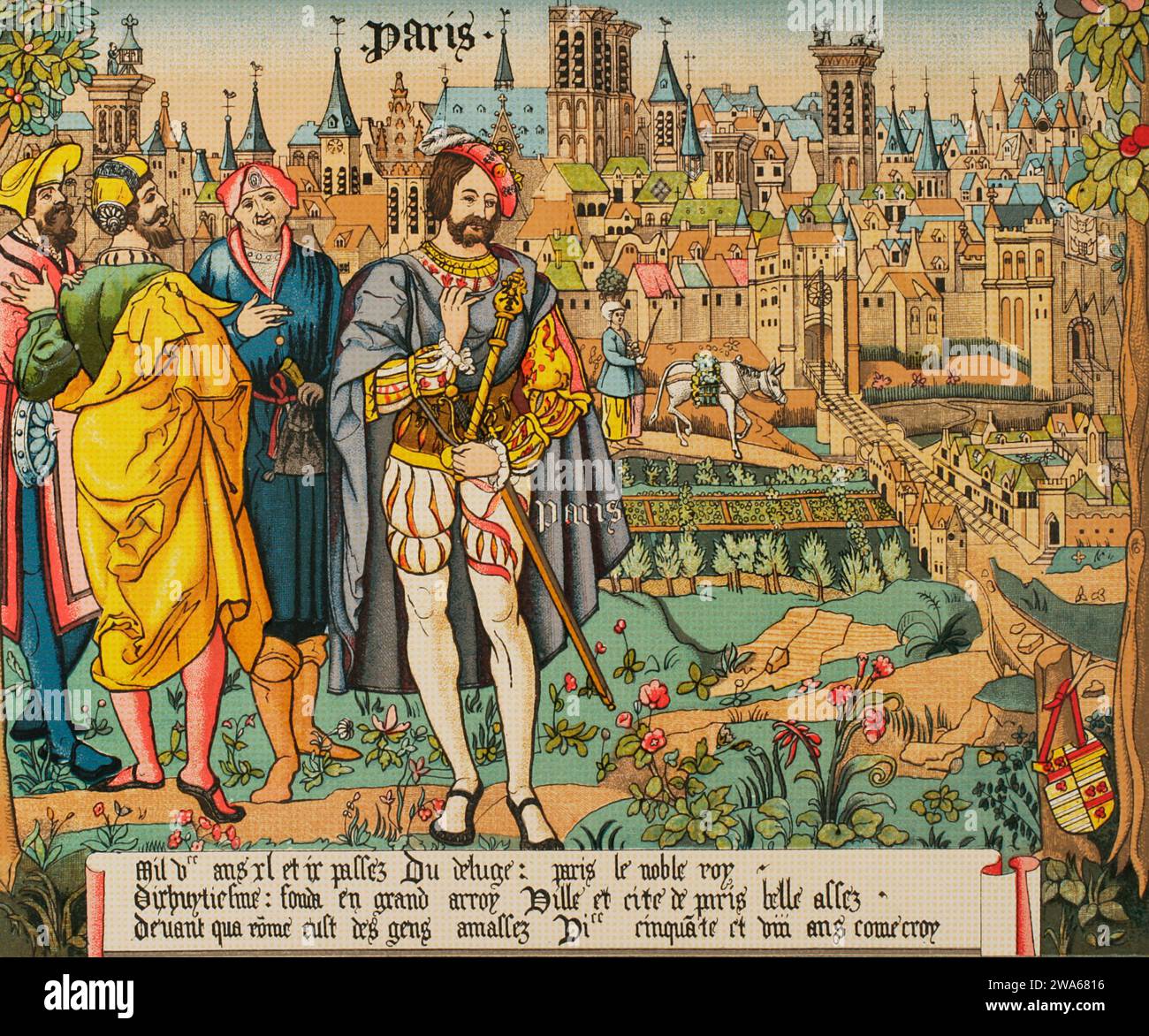 15th century french nobles hi-res stock photography and images - Alamy