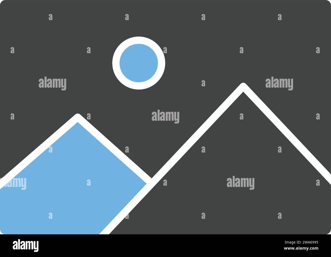 Picture icon vector image Stock Vector Image & Art - Alamy