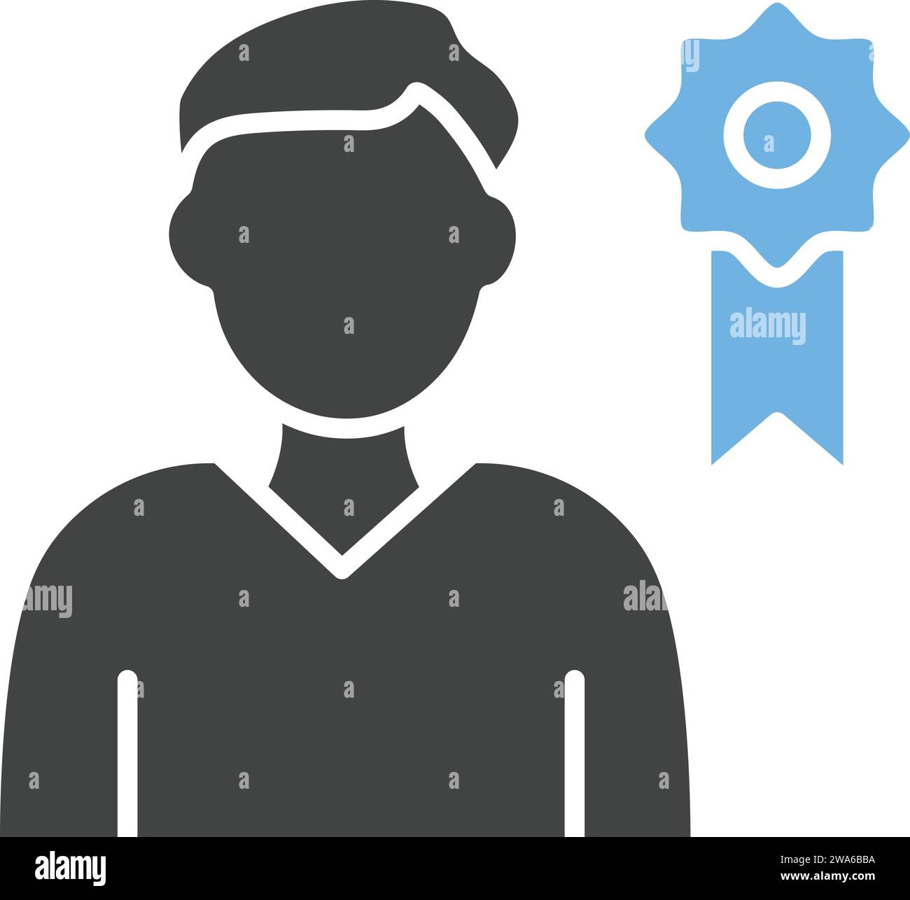 Rewarding Employees icon vector image. Stock Vector