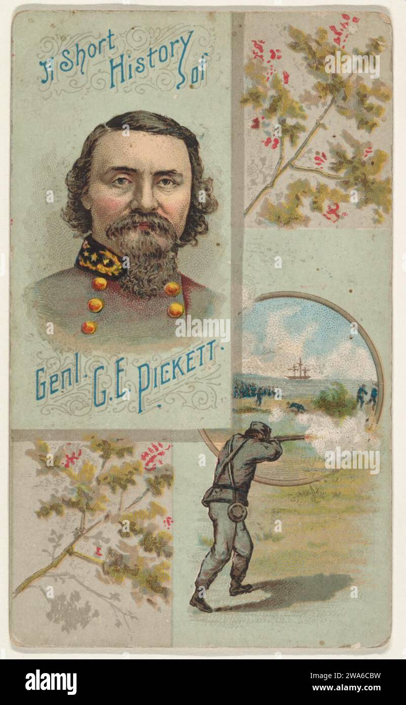 G e pickett hi-res stock photography and images - Alamy