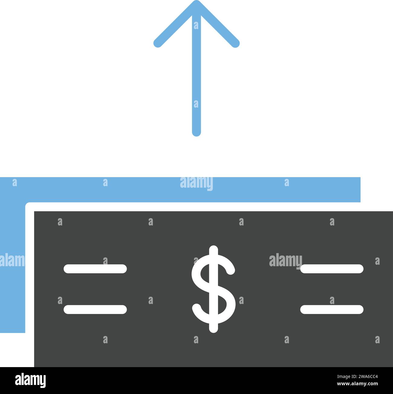 Send Money icon vector image. Stock Vector