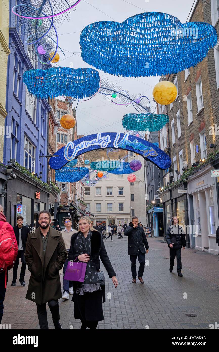 Carnaby Street, West End, Central London UK Stock Photo