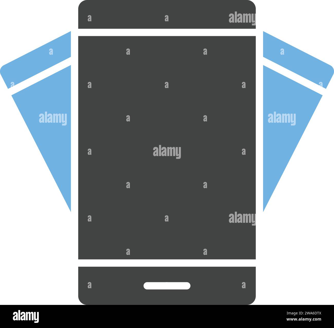 Smartphone Shake icon vector image. Stock Vector