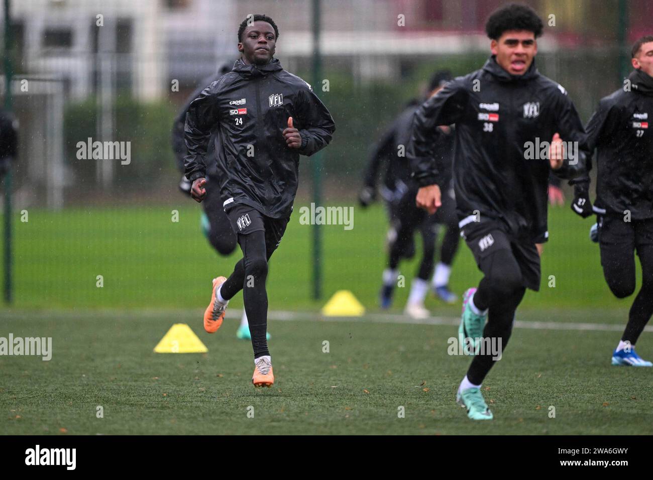 2. Liga - Training beim VfL Osnabrück am 02.01.2024 am Sportpark Illoshöhe in Osnabrück Foto: osnapix Stock Photo