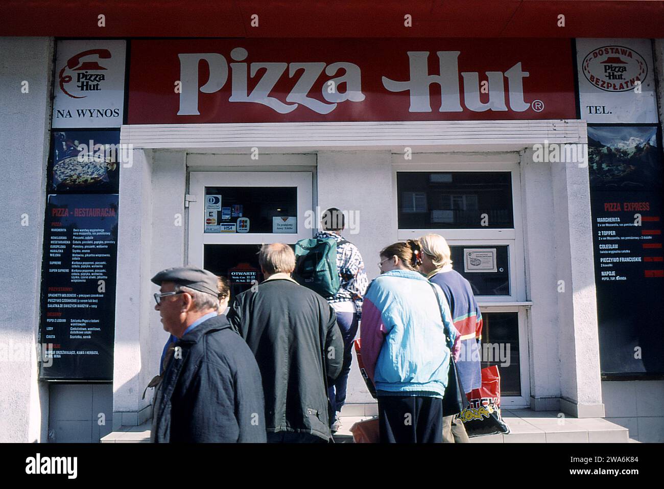 CORZOW / POLLAND  (FILE IMAGES 29 SEPTEMBER 1996)Business and daily life fleamarket and Polland          (Photo by Francis Joseph Dean/Deanpictures) Stock Photo