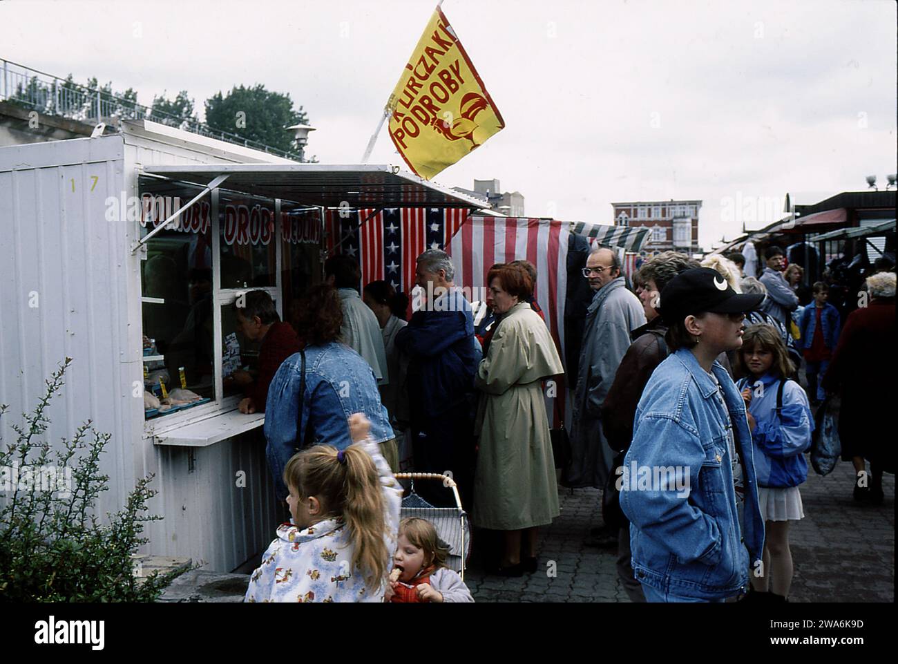CORZOW / POLLAND  (FILE IMAGES 29 SEPTEMBER 1996)Business and daily life fleamarket and Polland          (Photo by Francis Joseph Dean/Deanpictures) Stock Photo
