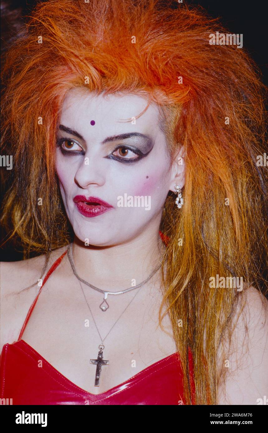Nina Hagen Deutsche Sängerin Liedermacherin Aka Godmother Of Punk Portrait 1989 Nina