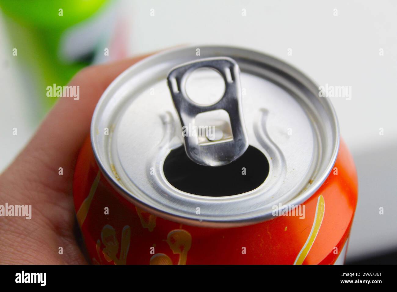 Dublin, Ireland January 3rd 2024 A close up photo of seven up and