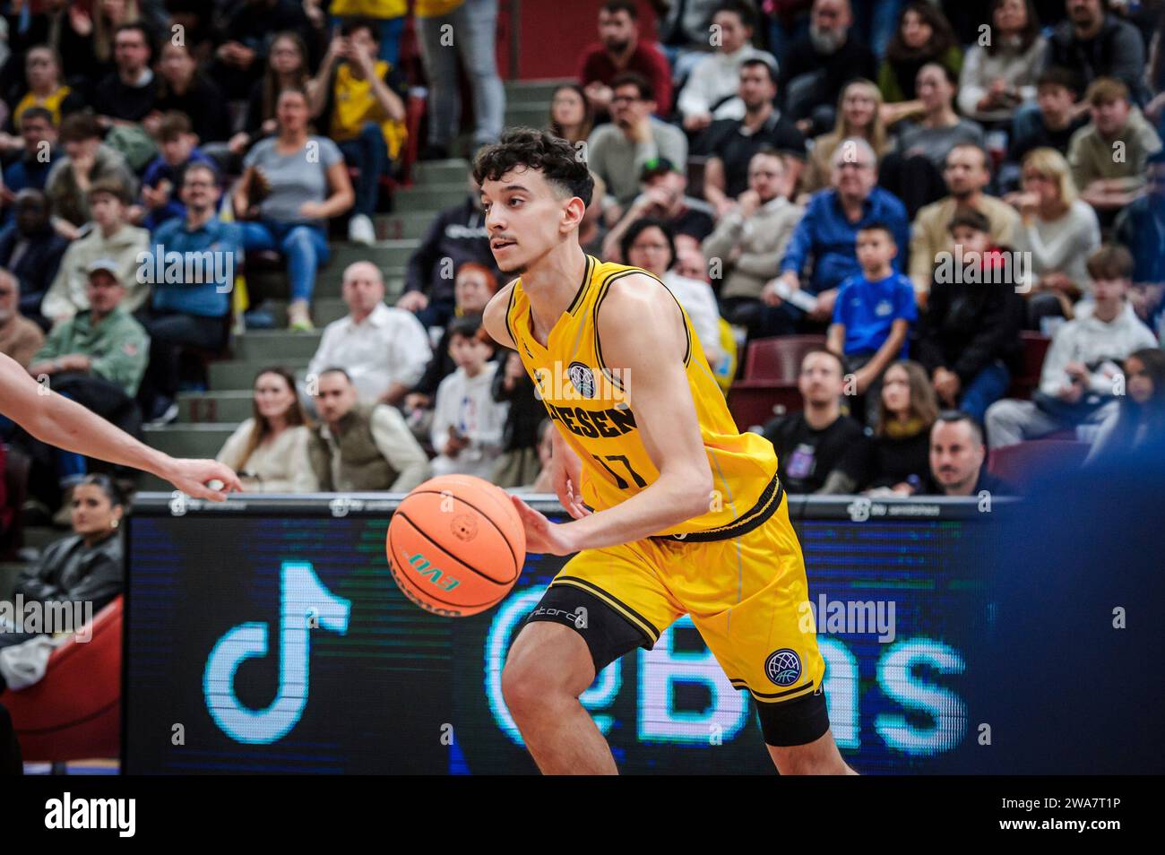 Ludwigsburg, Deutschland. 02nd Jan, 2024. Nico Santana Mojica (MHP