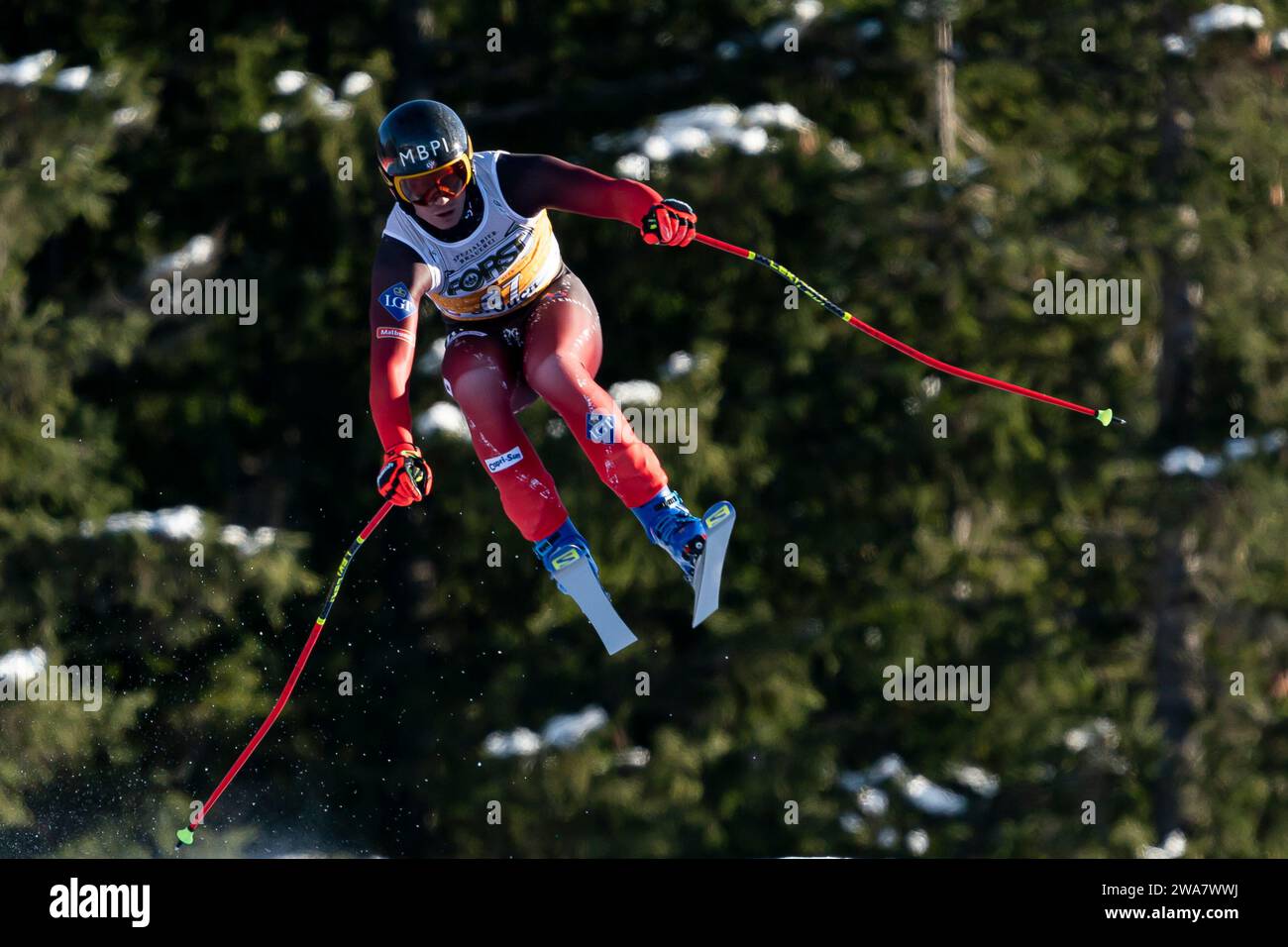 Val Gardena Italy 16th Dec 2023 PFIFFNER Marco LIE Competing In val-gardena-italy-16th-dec-2023-pfiffner-marco-lie-competing-in