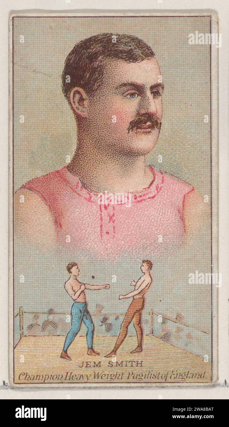 Jem Smith, Champion Heavy Weight Pugilist of England, from the