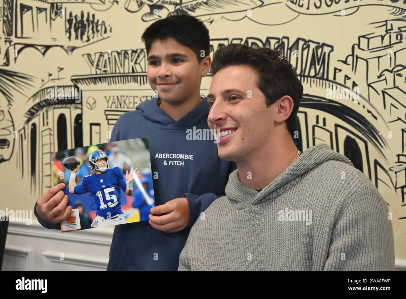 Hawthorne, New Jersey, USA. 2nd Jan, 2024. (NEW) Tommy DeVito