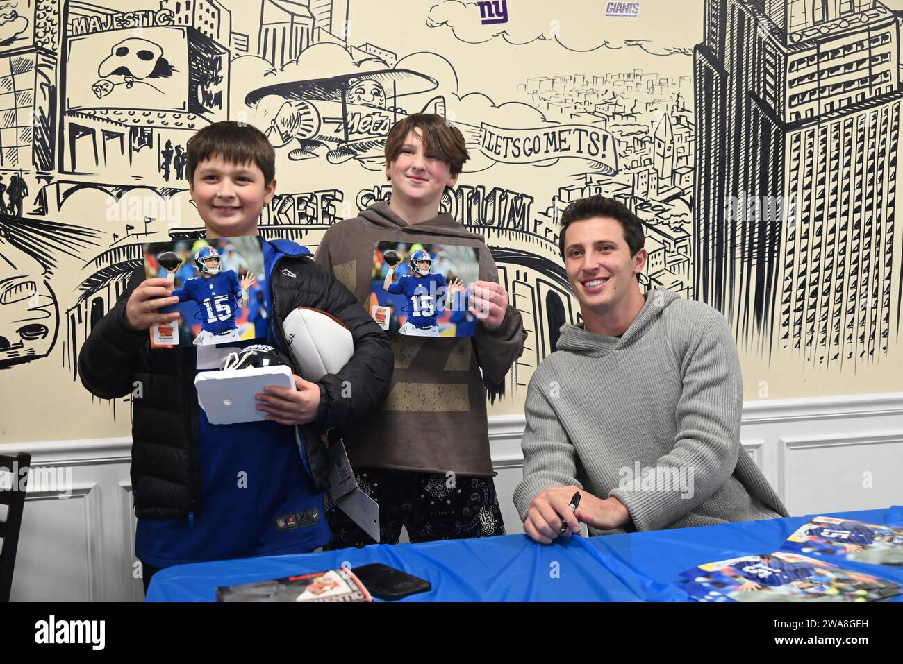 Hawthorne, New Jersey, USA. 2nd Jan, 2024. (NEW) Tommy DeVito